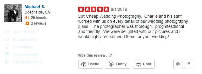 San Diego Photographers for Weddings, Affordable Photography San Diego
